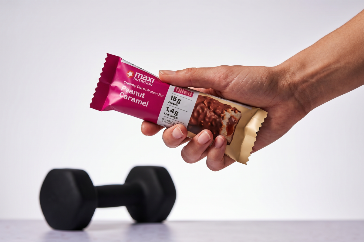 Proteinová tyčinka MaxiNutrition Creamy Core